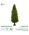 GloboStar® Artificial Garden CYPRESS TREE 21060 Τεχνητό Διακοσμητικό Δέντρο Κυπαρίσσι Μ110 x Π110 x Υ250cm